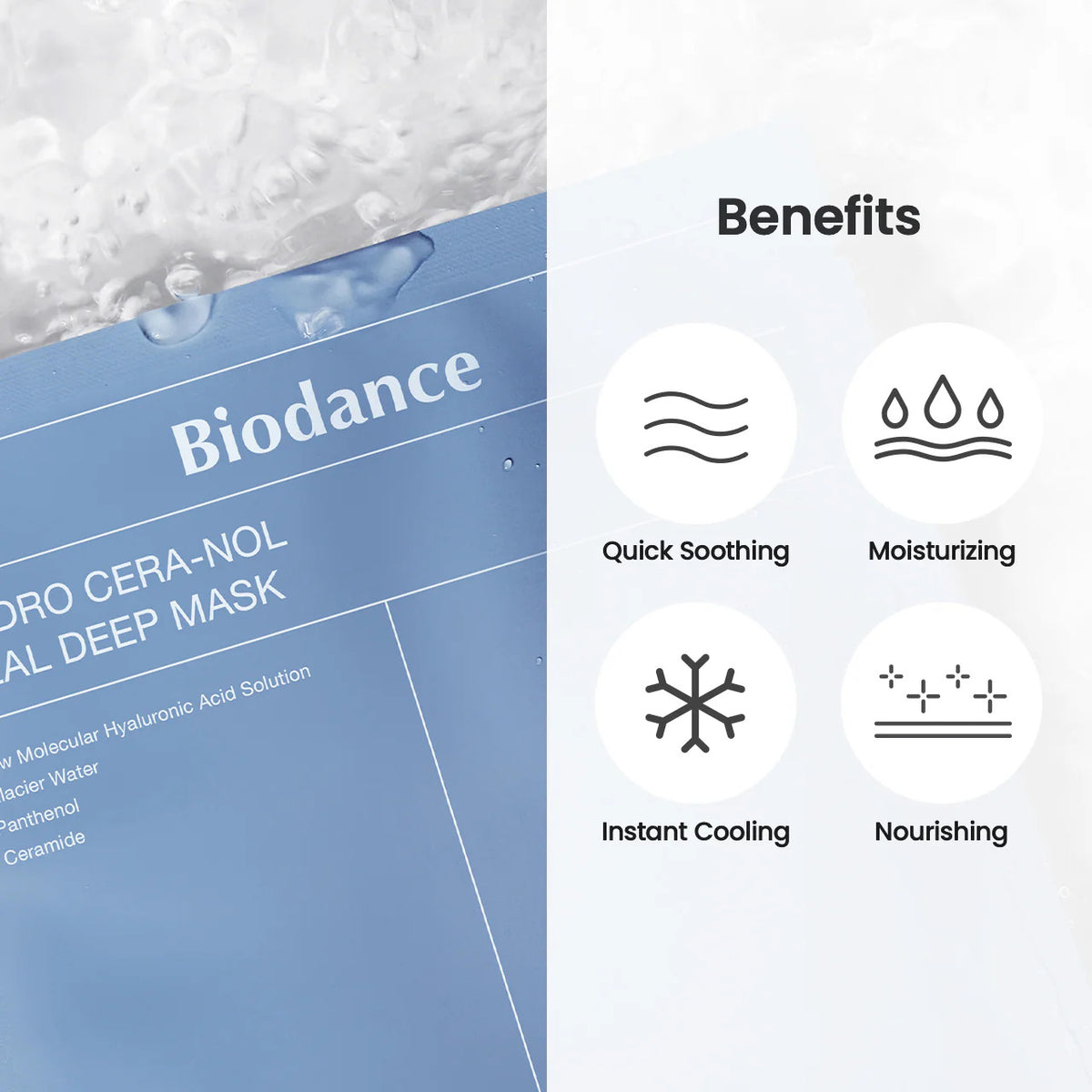 Masque Hydratant Profond Hydro Ceranol – BIODANCE